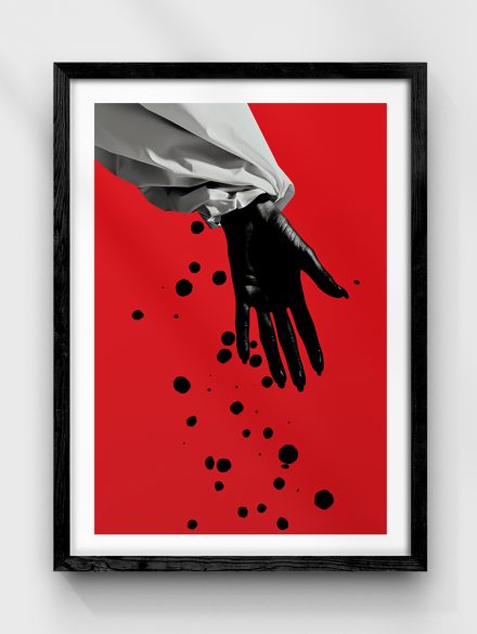 Black Hand Poster