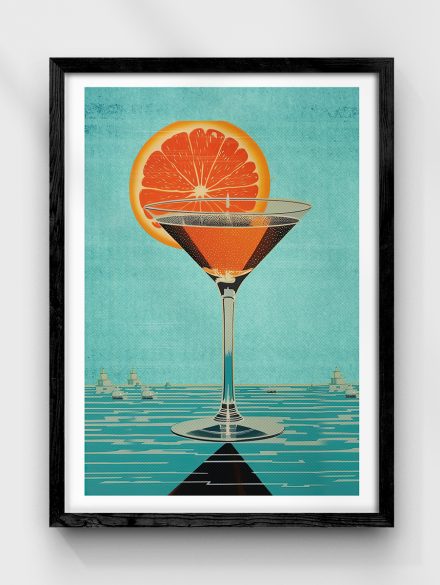 Drink Sea Poster