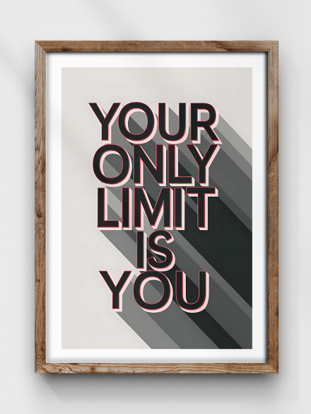 Limit - Quote Poster
