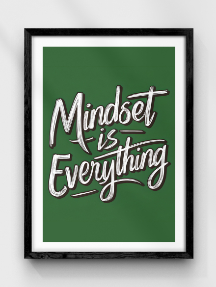 Mindset - Quote Poster