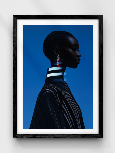 Striking Profile Poster