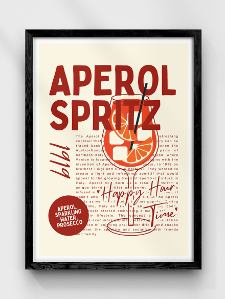 Aperol Spritz Poster