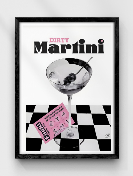 Dirty Martini Poster