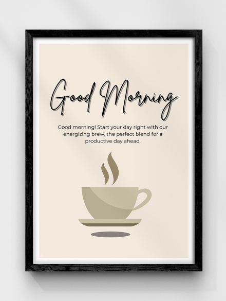 Goodmorning Poster
