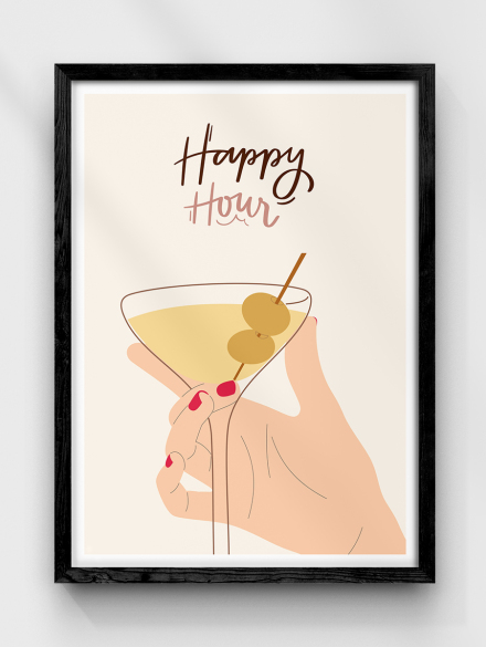 Happy Hour Poster