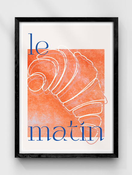 Le Matin Poster