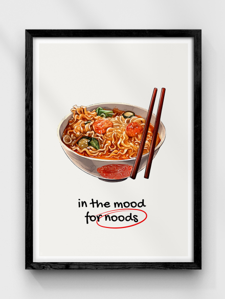 Mood for Noods Poster